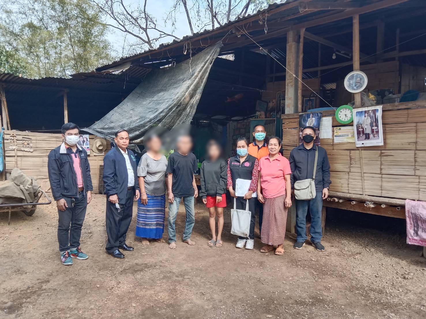 ศูนย์คุ้มครองคนไร้ที่พึ่ง ร่วมกับ อบต.ท่าอิบุญ ลงพื้นที่สอบข้อเท็จจริงผู้ประสบปัญหาทางสังคม